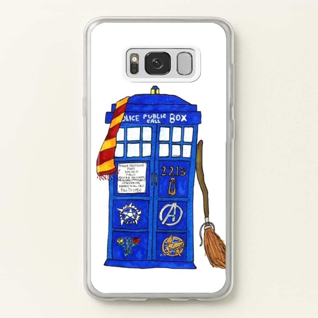 Multifandom Cartoon - Doctor Who Phone Case for Galaxy S8