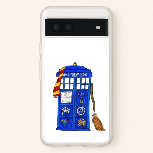 Multifandom Cartoon - Doctor Who Phone Case for Google Pixel 7a