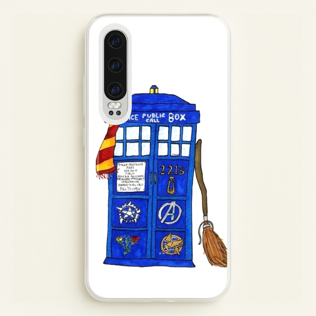 Multifandom Cartoon - Doctor Who Phone Case for Huawei P30