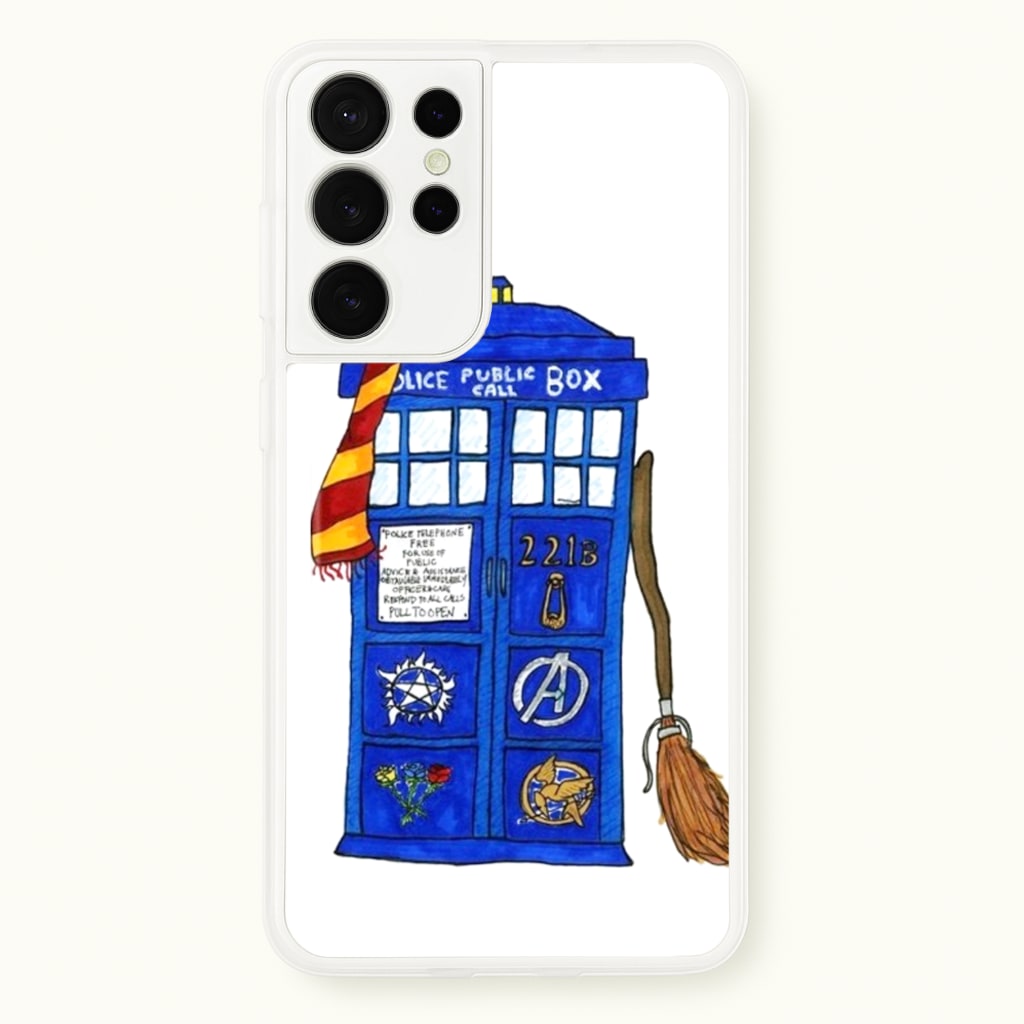 Multifandom Cartoon - Doctor Who Phone Case for Galaxy S21 Ultra