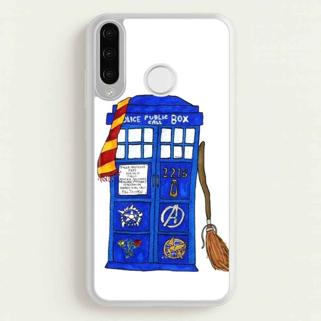 Multifandom Cartoon - Doctor Who Phone Case for Huawei P30 Lite