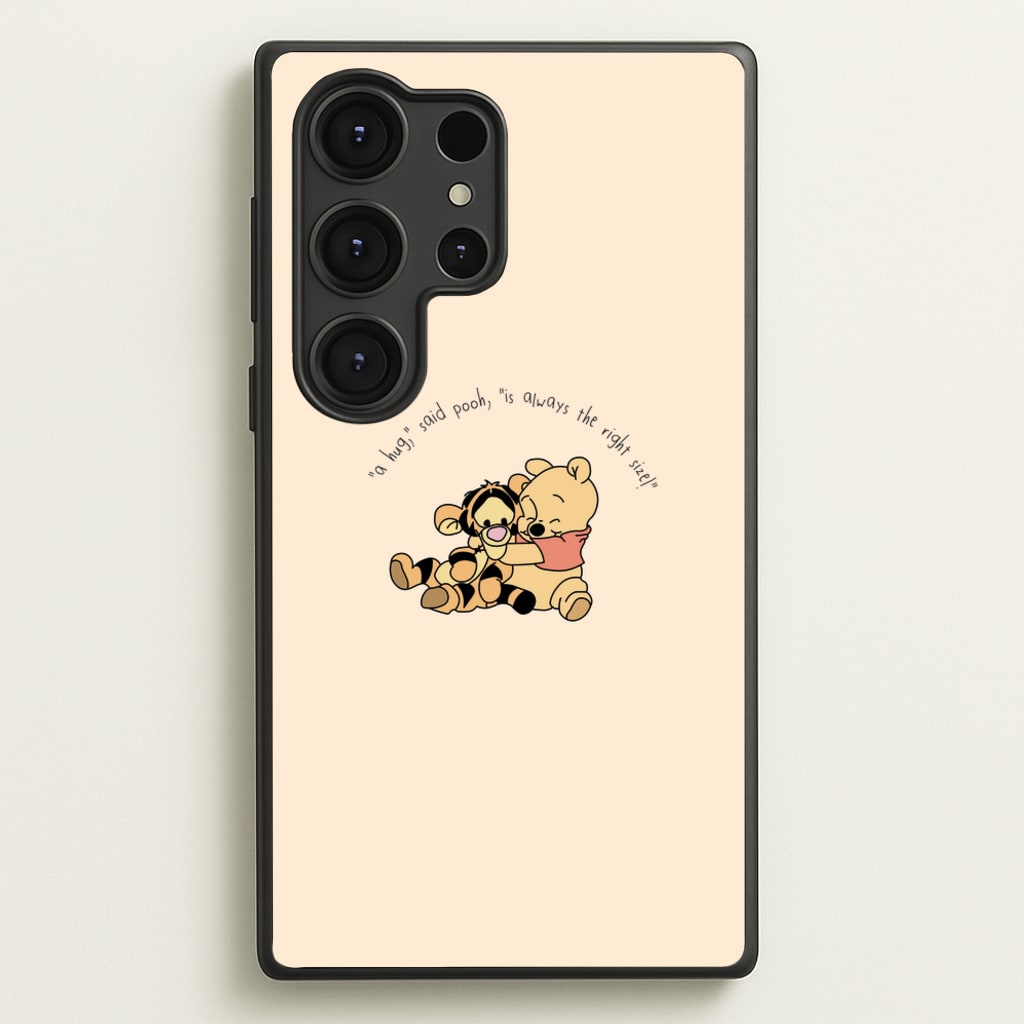 A Hug Said Pooh - Winnie - Disney Phone Case for Galaxy S25 Ultra