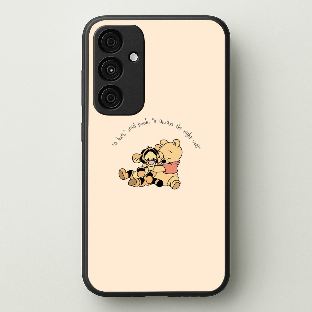 A Hug Said Pooh - Winnie - Disney Phone Case for Galaxy A35