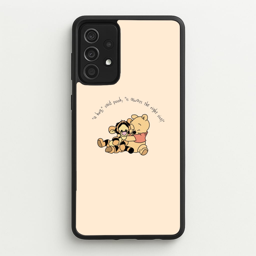 A Hug Said Pooh - Winnie - Disney Phone Case for Galaxy A52 / A52s