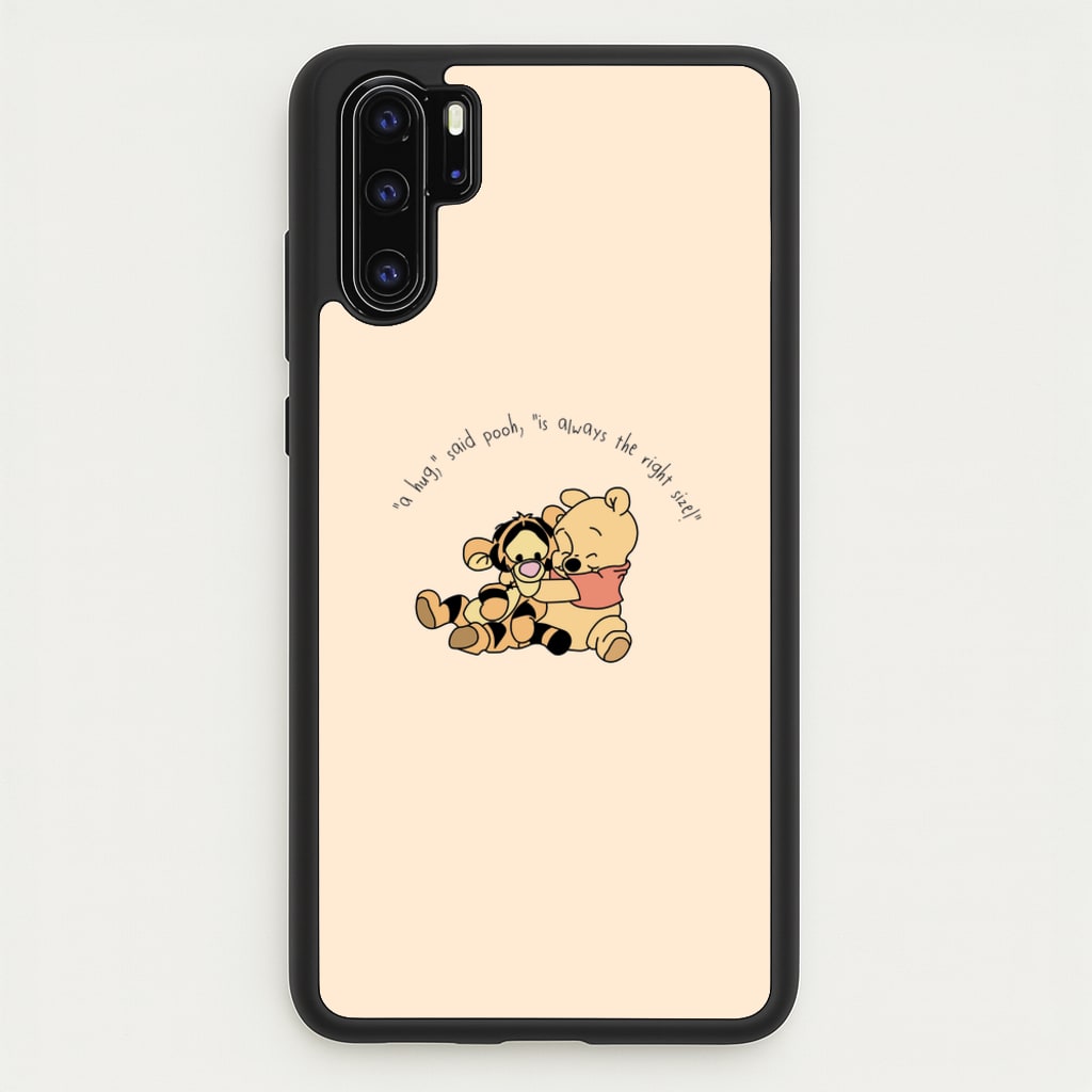 A Hug Said Pooh - Winnie - Disney Phone Case for Huawei P30 Pro