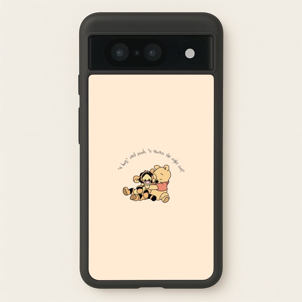 A Hug Said Pooh - Winnie - Disney Phone Case for Google Pixel 8