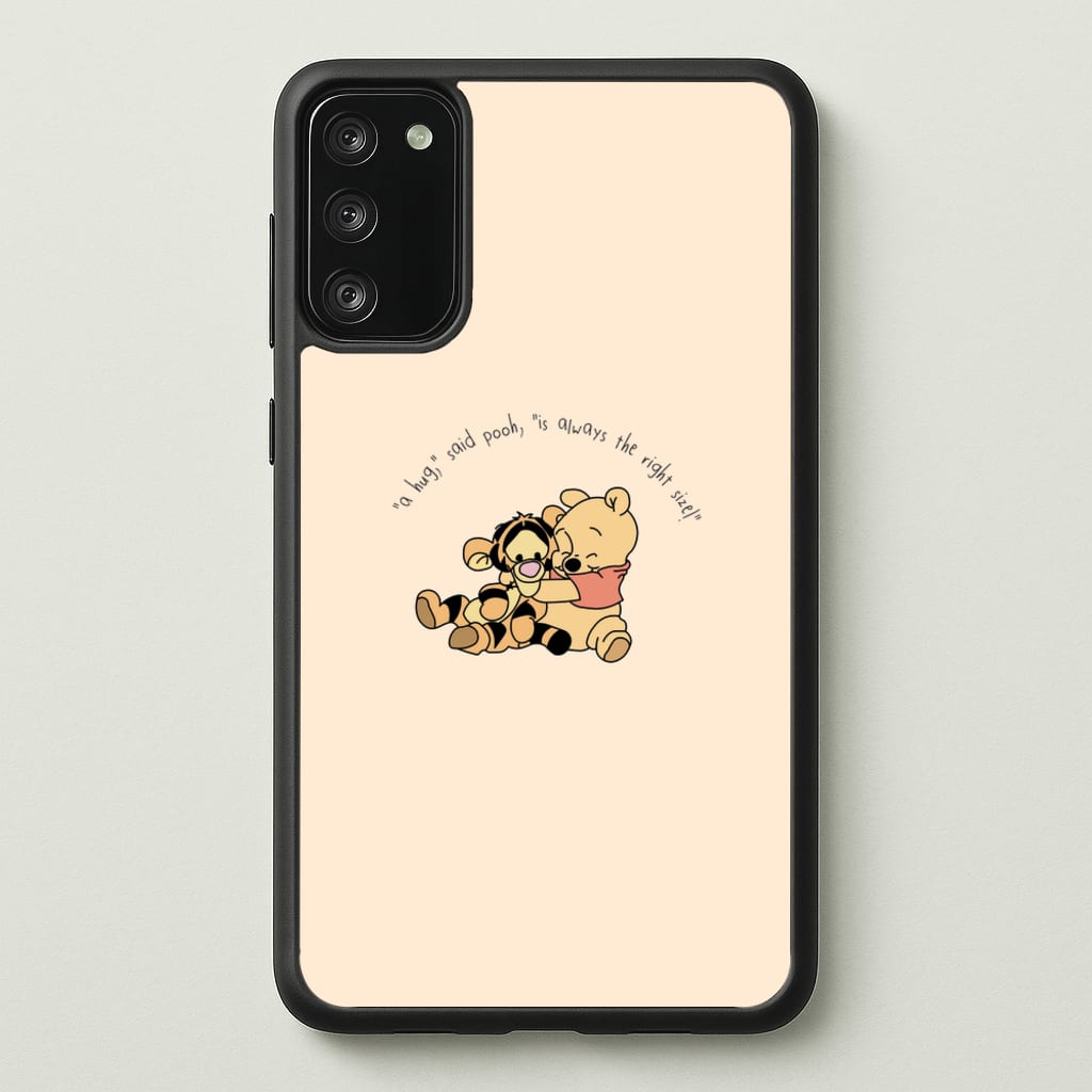 A Hug Said Pooh - Winnie - Disney Phone Case for Galaxy A41