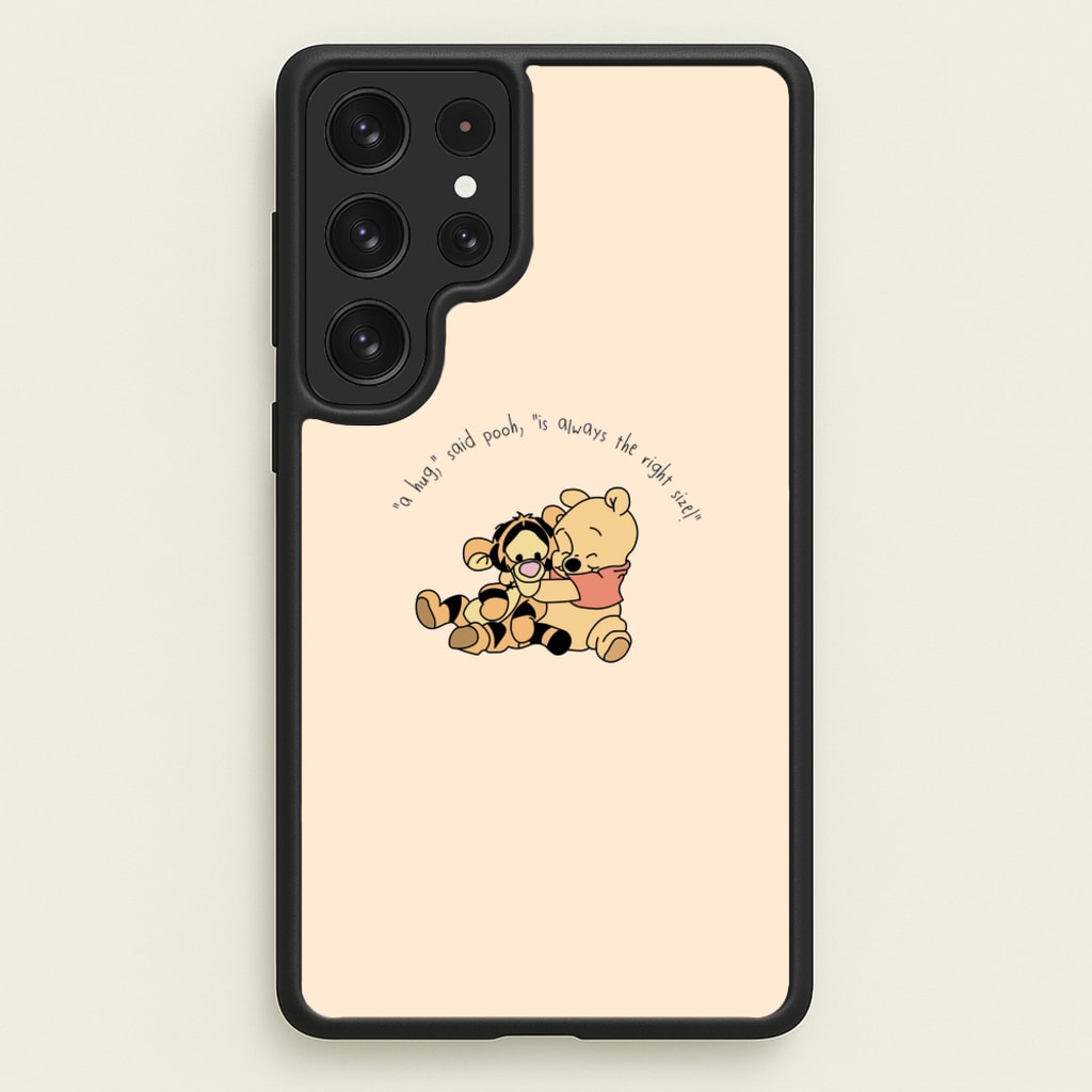 A Hug Said Pooh - Winnie - Disney Phone Case for Galaxy S23 Ultra