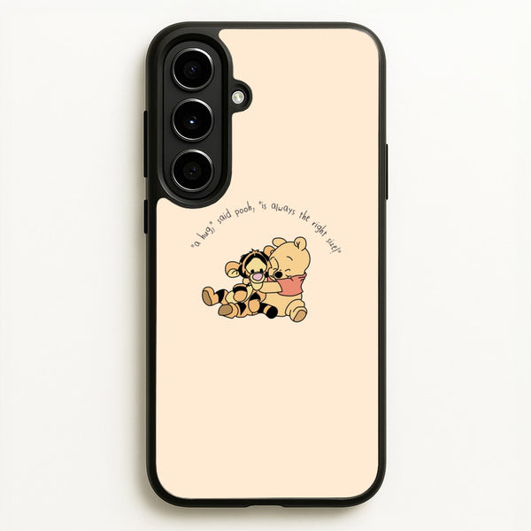 A Hug Said Pooh - Winnie - Disney Phone Case for Galaxy A56
