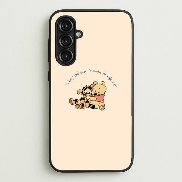 A Hug Said Pooh - Winnie - Disney Phone Case for Galaxy A16