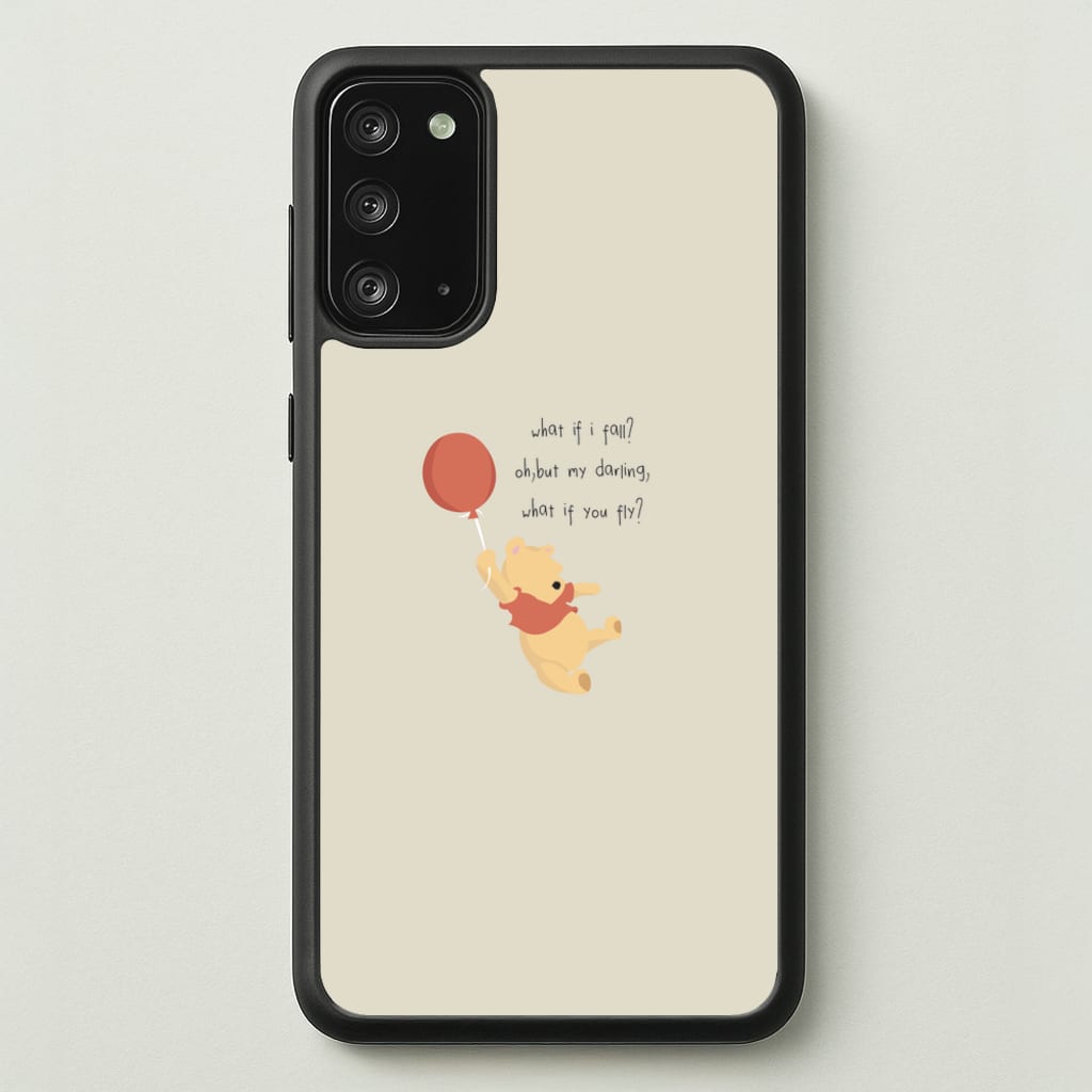 What If I Fail - Winnie - Disney Phone Case for Galaxy Note 20