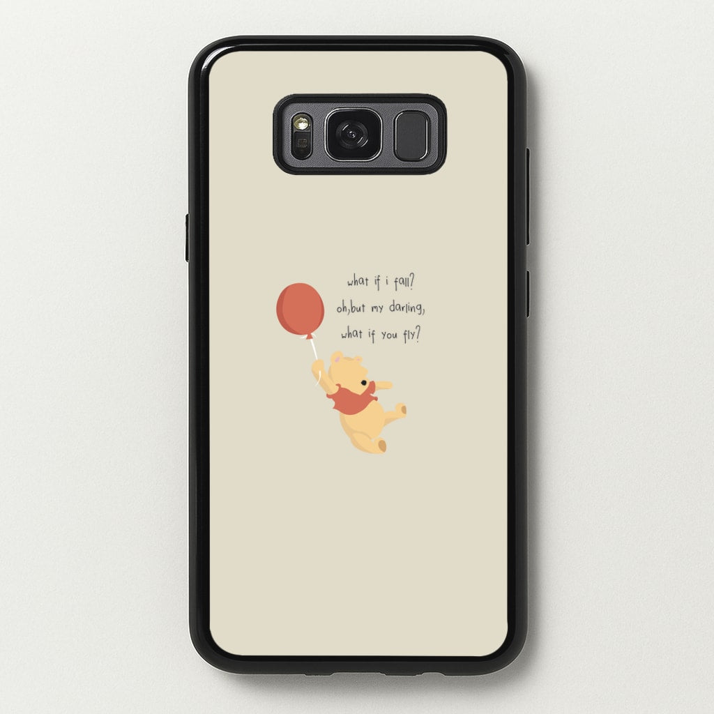 What If I Fail - Winnie - Disney Phone Case for Galaxy S8 Plus