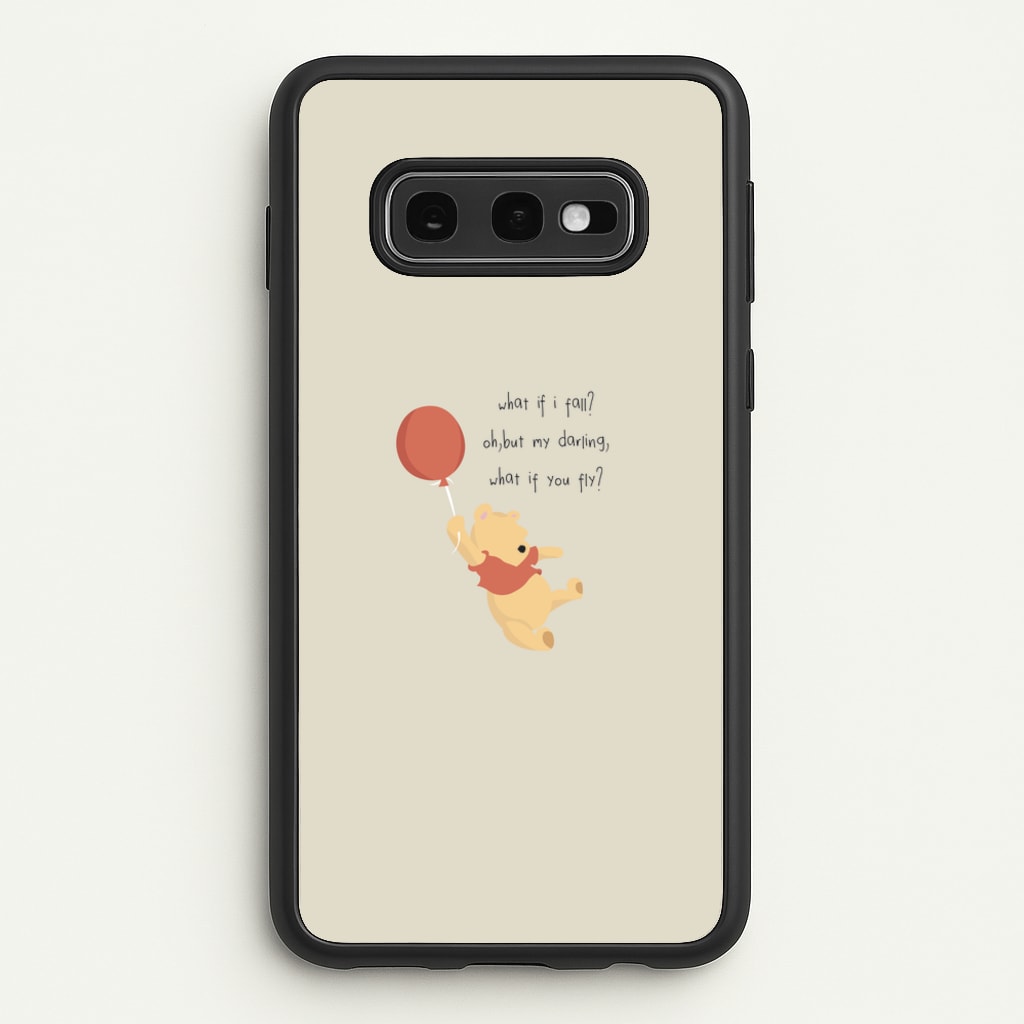 What If I Fail - Winnie - Disney Phone Case for Galaxy S10e