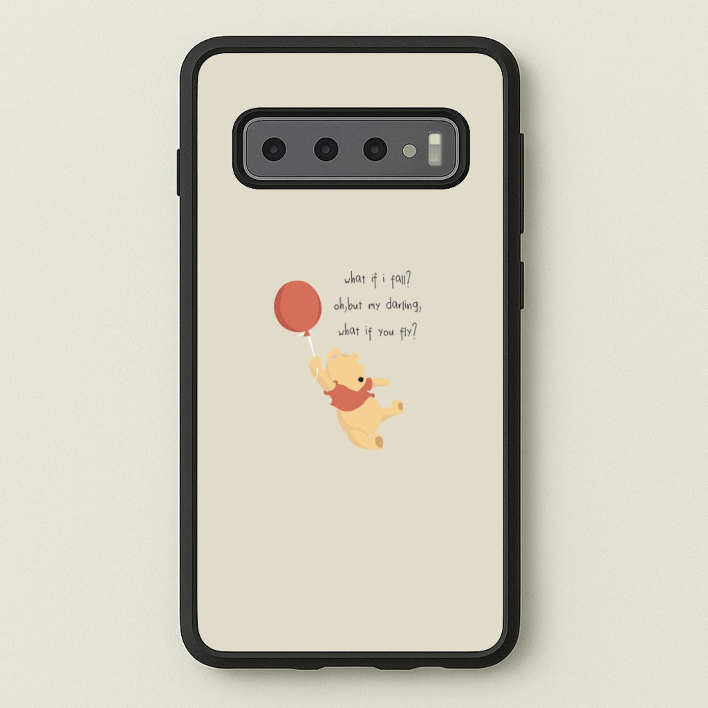What If I Fail - Winnie - Disney Phone Case for Galaxy S10
