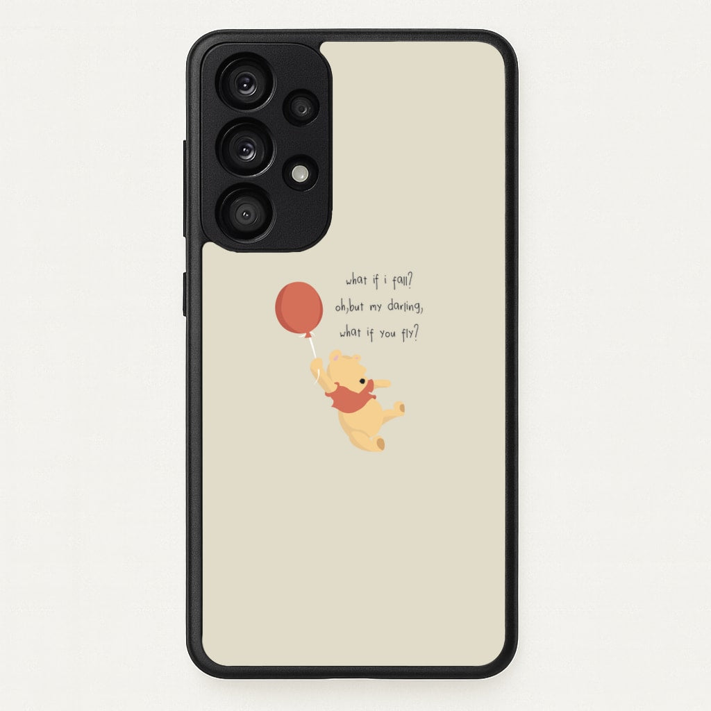 What If I Fail - Winnie - Disney Phone Case for Galaxy A33