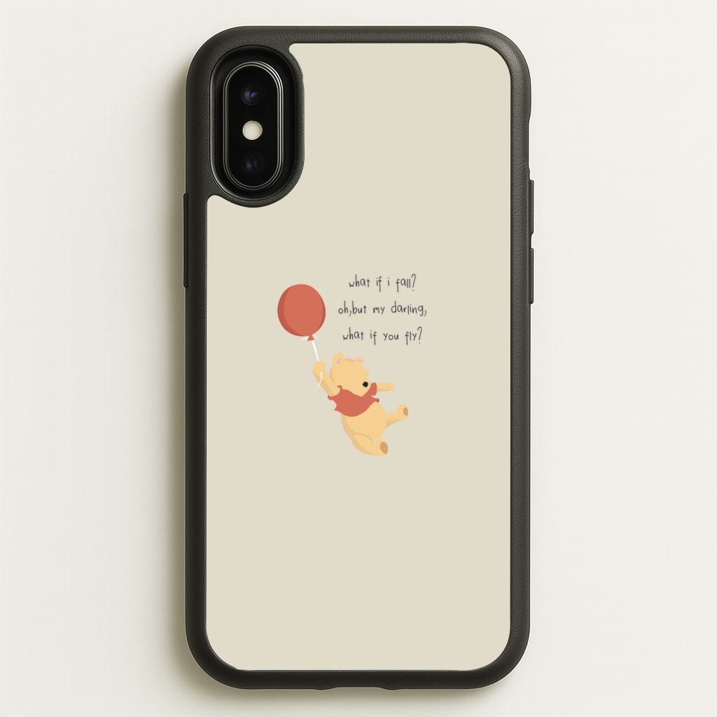 What If I Fail - Winnie - Disney Phone Case for iPhone X / XS