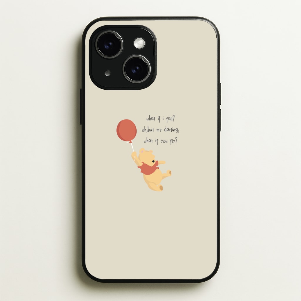 What If I Fail - Winnie - Disney Phone Case for iPhone 15