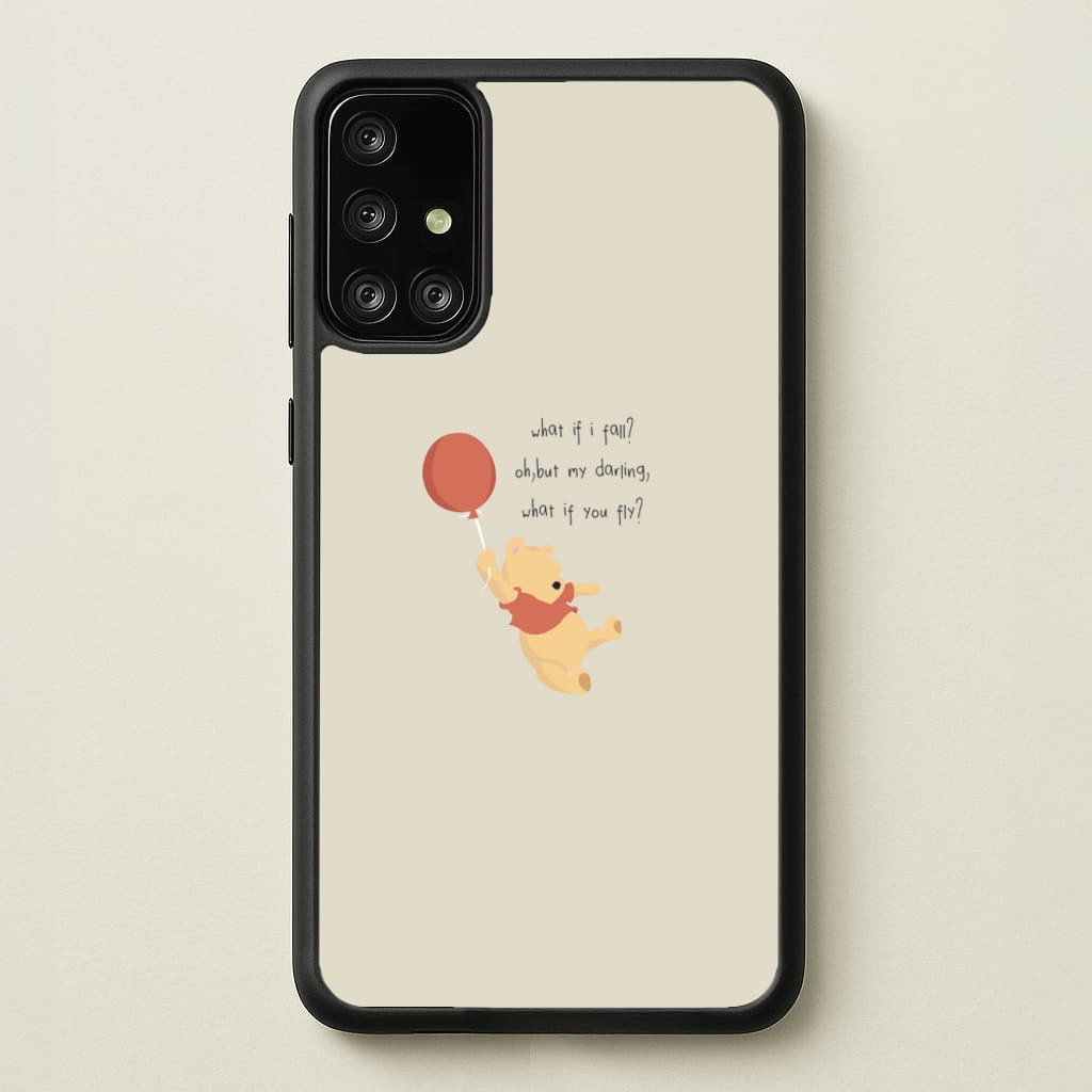 What If I Fail - Winnie - Disney Phone Case for Galaxy A71
