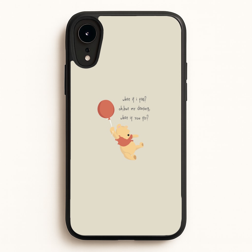 What If I Fail - Winnie - Disney Phone Case for iPhone XR