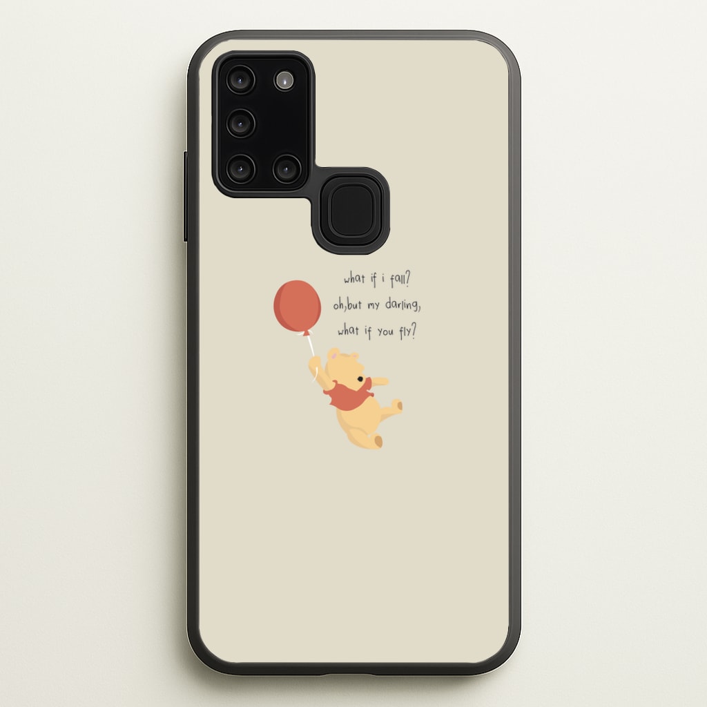 What If I Fail - Winnie - Disney Phone Case for Galaxy A21s