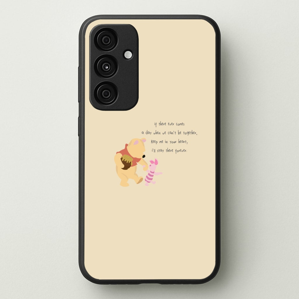 I'll Stay There Forever - Winnie - Disney Phone Case for Galaxy A35