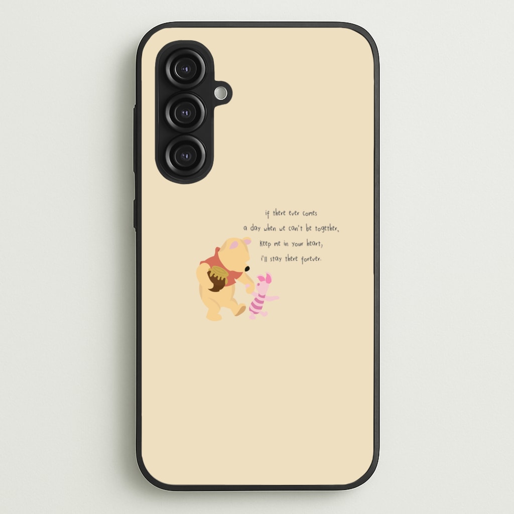 I'll Stay There Forever - Winnie - Disney Phone Case for Galaxy S23FE
