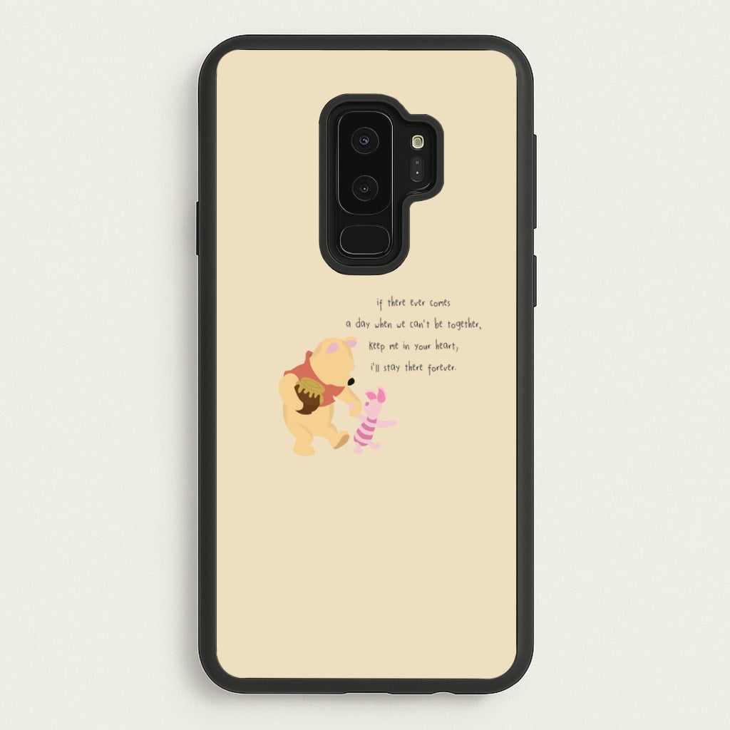 I'll Stay There Forever - Winnie - Disney Phone Case for Galaxy S9 Plus