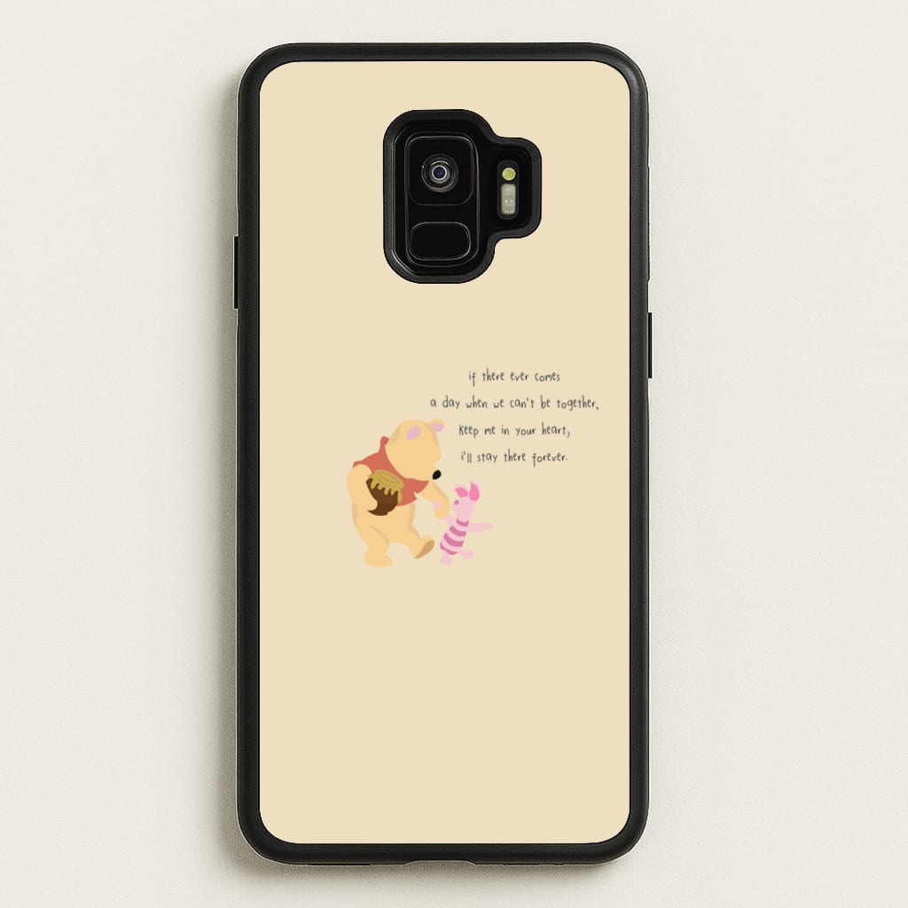 I'll Stay There Forever - Winnie - Disney Phone Case for Galaxy S9