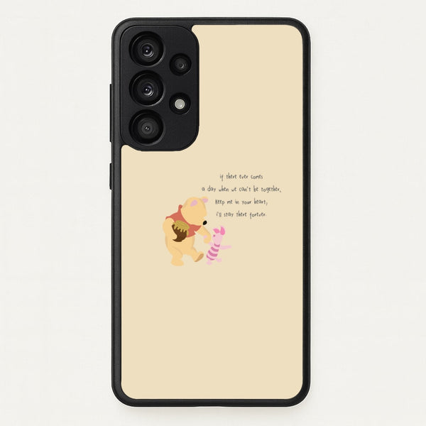 I'll Stay There Forever - Winnie - Disney Phone Case for Galaxy A33