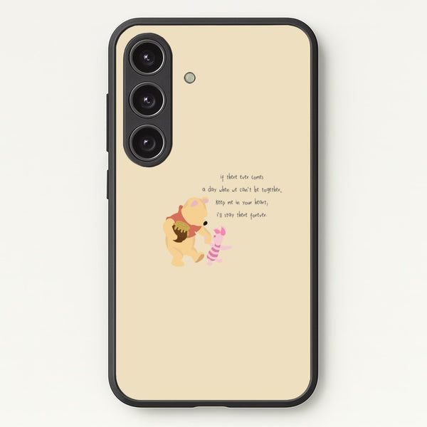 I'll Stay There Forever - Winnie - Disney Phone Case for Galaxy S24 Plus