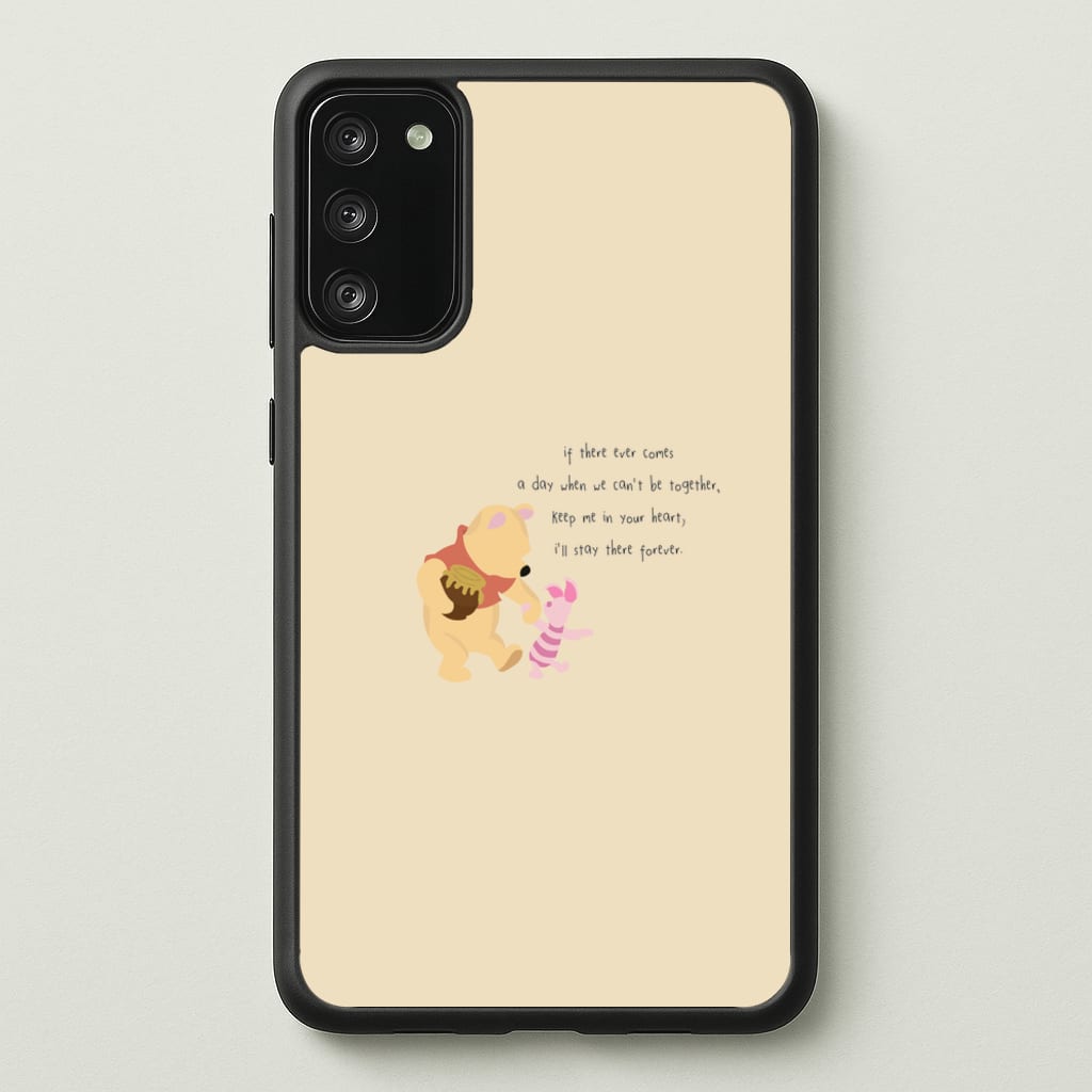 I'll Stay There Forever - Winnie - Disney Phone Case for Galaxy A41