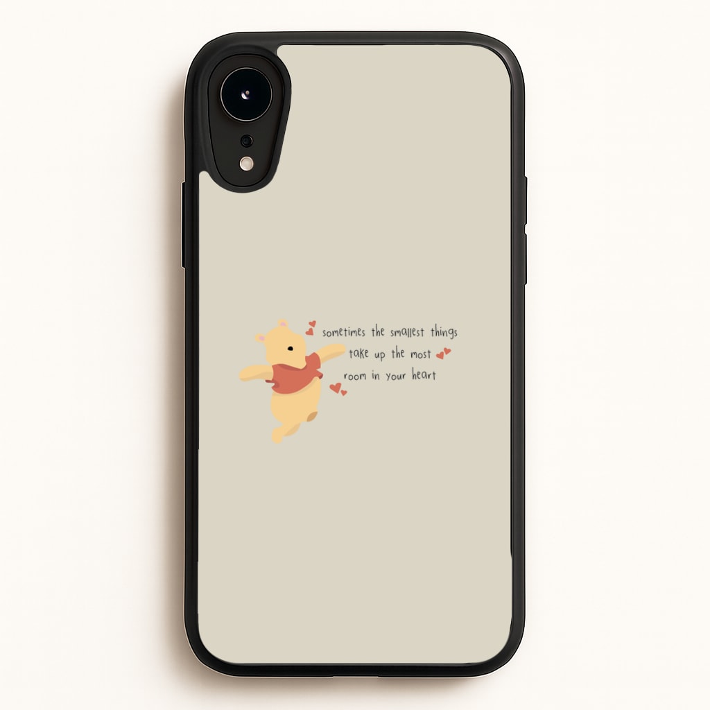 Take Up The Most Room - Winnie - Disney Phone Case for iPhone XR
