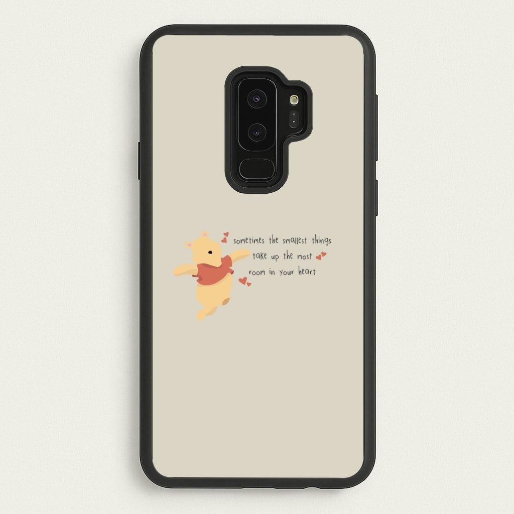 Take Up The Most Room - Winnie - Disney Phone Case for Galaxy S9 Plus