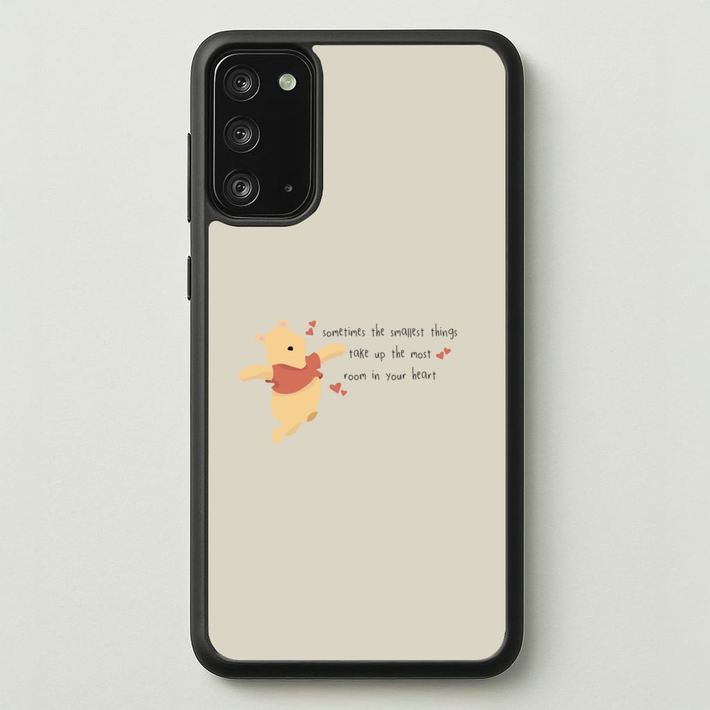 Take Up The Most Room - Winnie - Disney Phone Case for Galaxy Note 20
