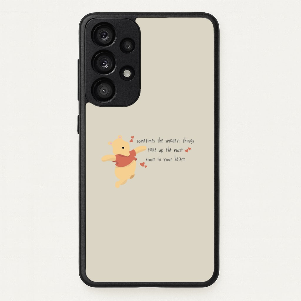 Take Up The Most Room - Winnie - Disney Phone Case for Galaxy A33
