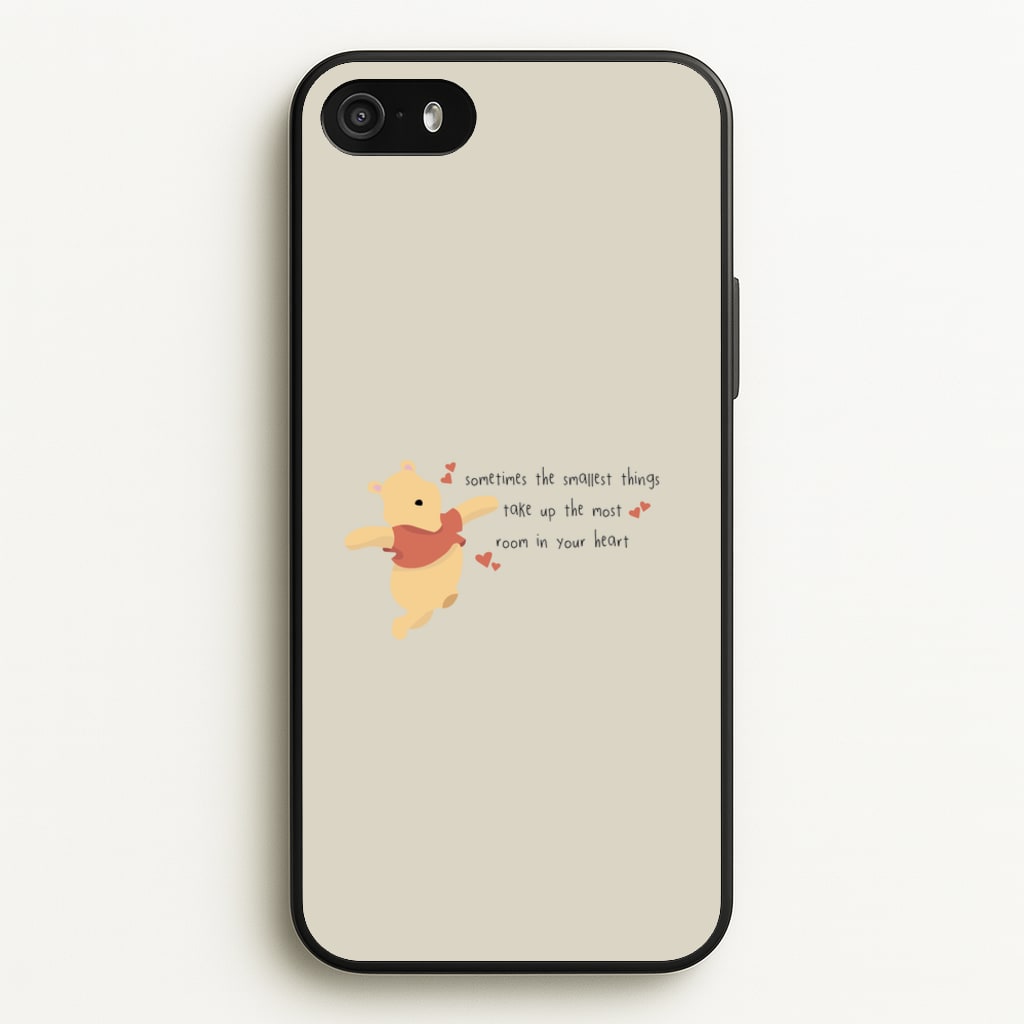 Take Up The Most Room - Winnie - Disney Phone Case for iPhone 5 / 5s / SE 2016