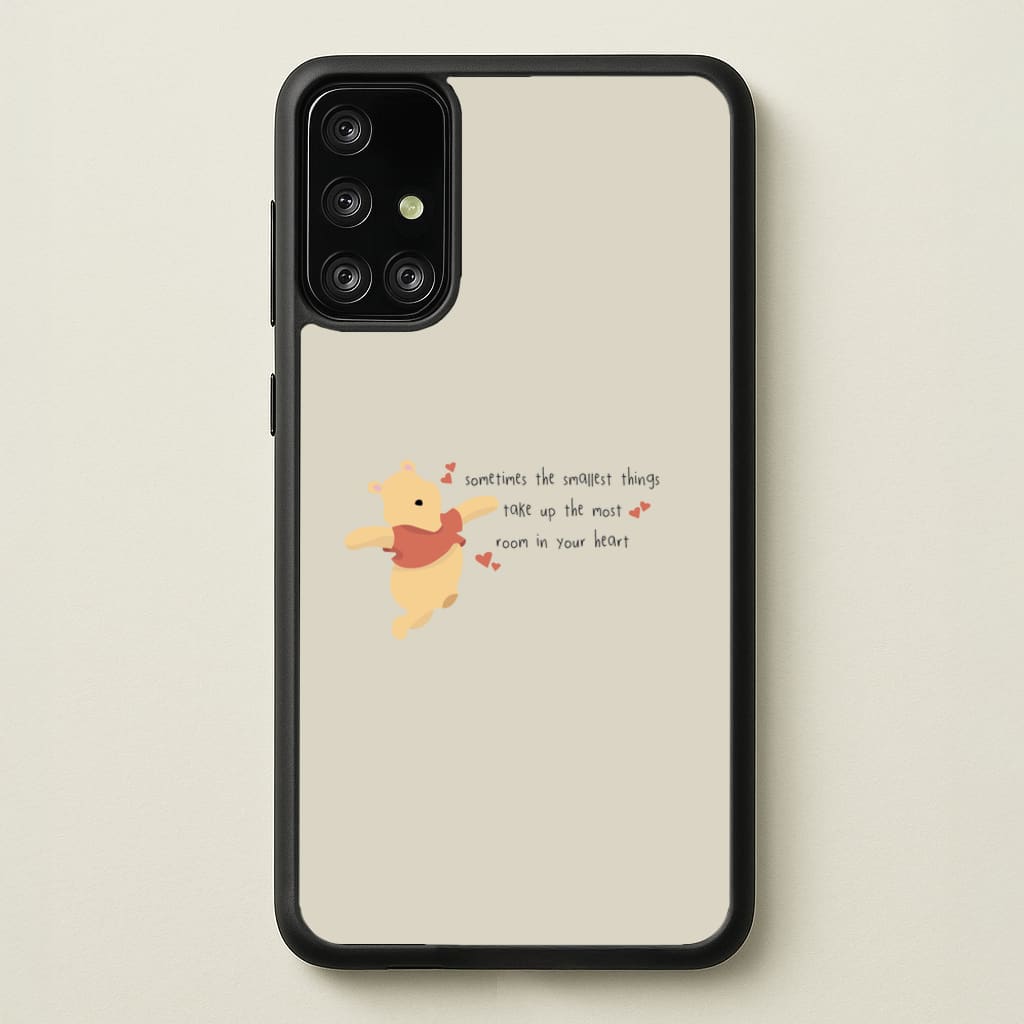 Take Up The Most Room - Winnie - Disney Phone Case for Galaxy A71