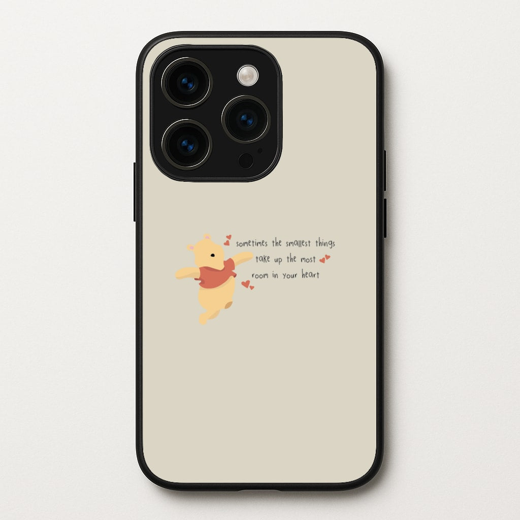 Take Up The Most Room - Winnie - Disney Phone Case for iPhone 15 Pro