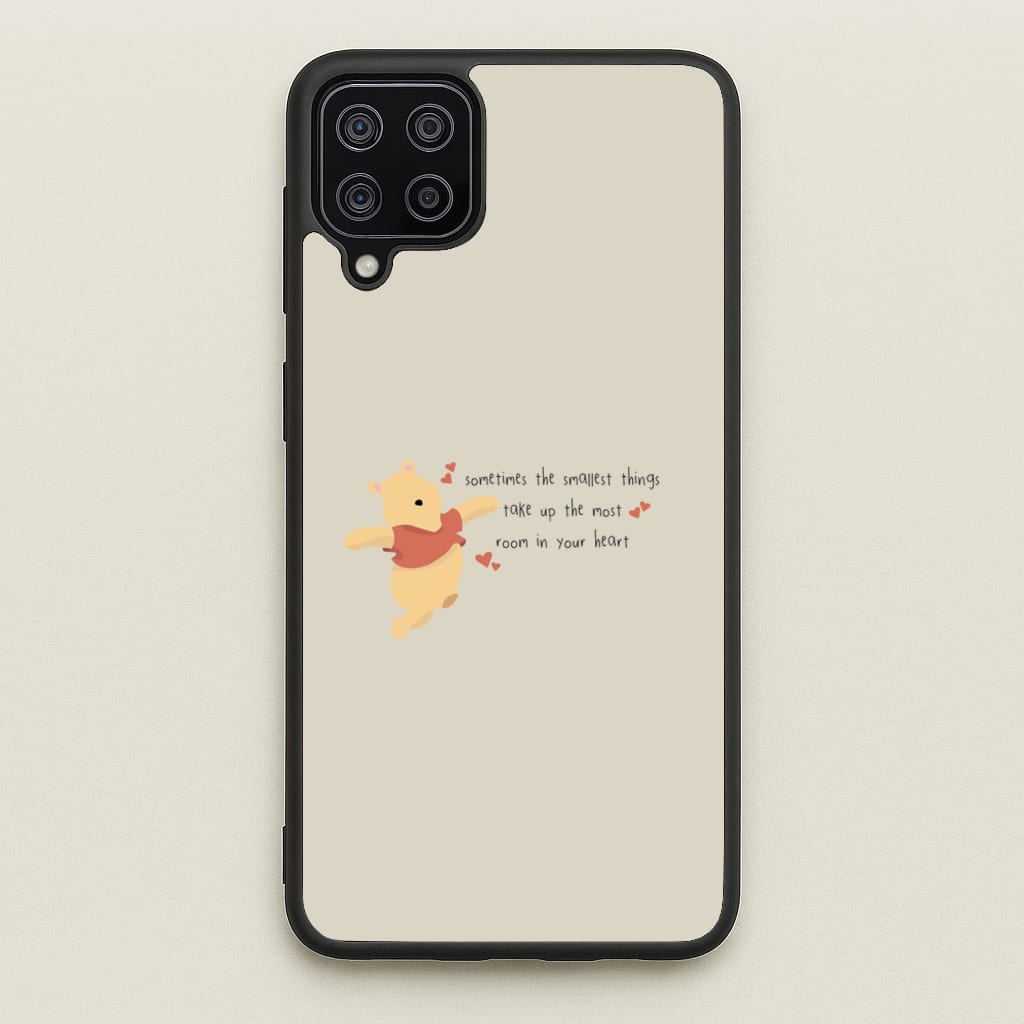 Take Up The Most Room - Winnie - Disney Phone Case for Galaxy A12