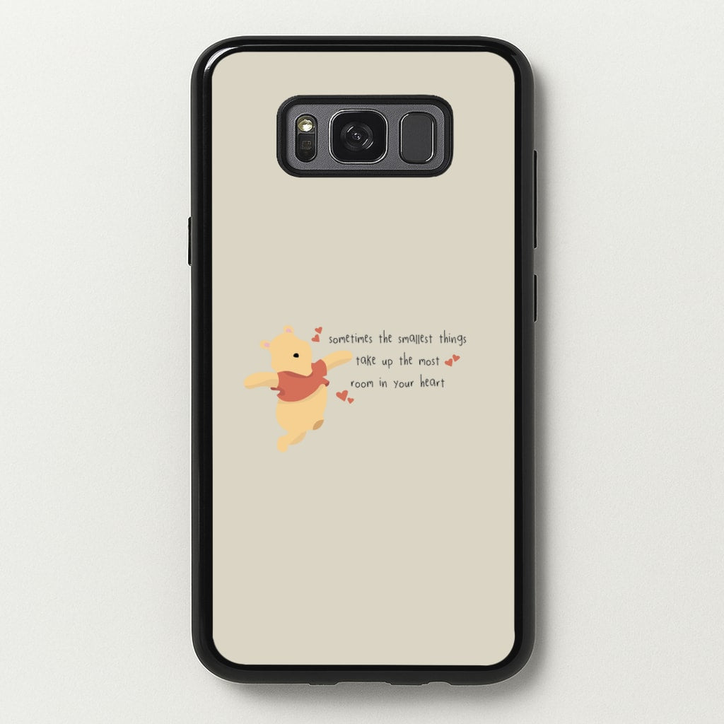 Take Up The Most Room - Winnie - Disney Phone Case for Galaxy S8 Plus