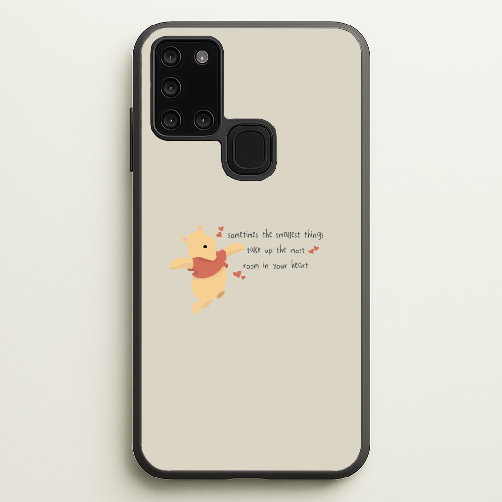 Take Up The Most Room - Winnie - Disney Phone Case for Galaxy A21s