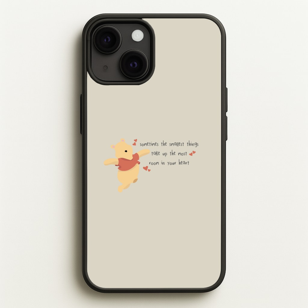 Take Up The Most Room - Winnie - Disney Phone Case for iPhone 13