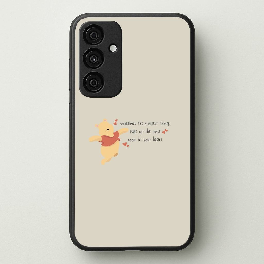 Take Up The Most Room - Winnie - Disney Phone Case for Galaxy A35