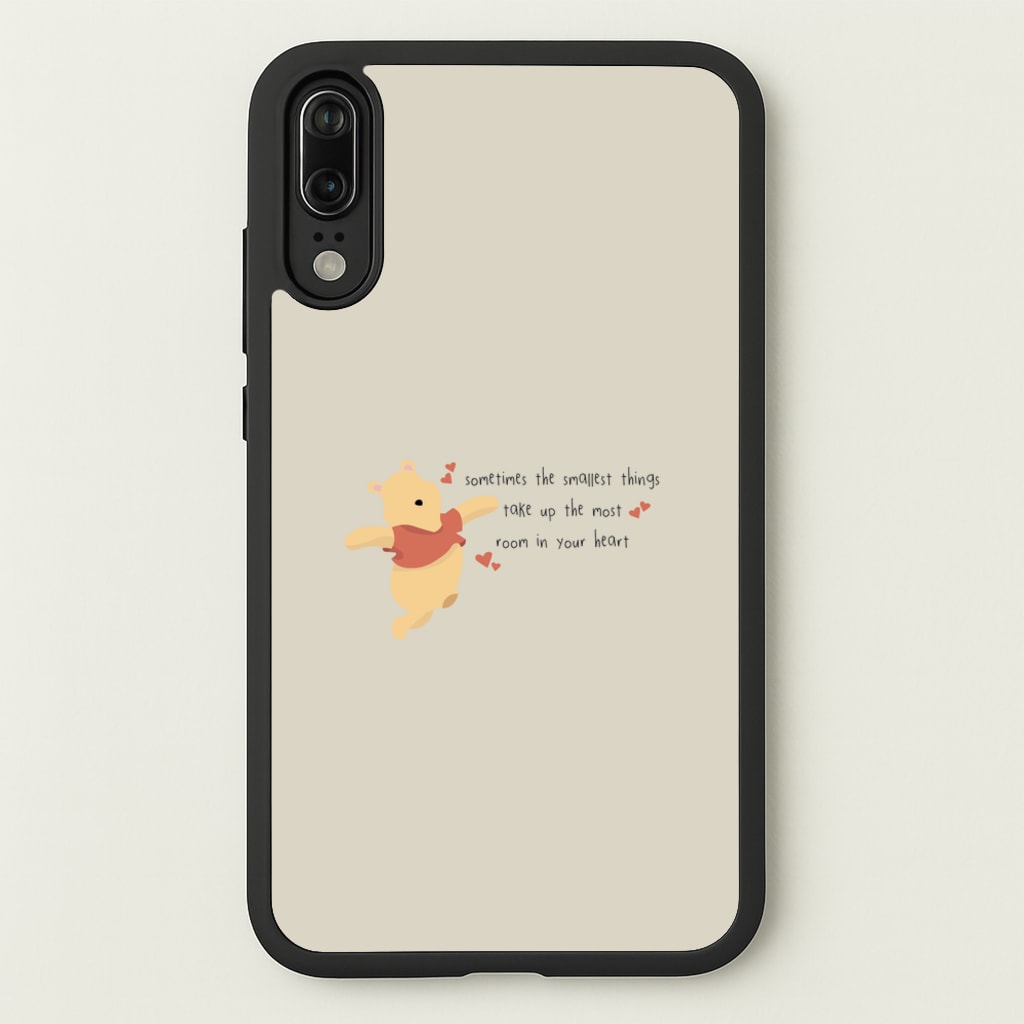 Take Up The Most Room - Winnie - Disney Phone Case for Huawei P20