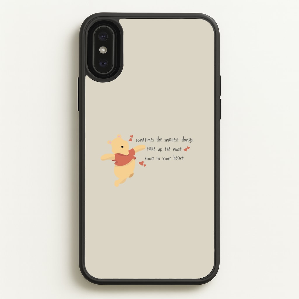 Take Up The Most Room - Winnie - Disney Phone Case for iPhone XS Max