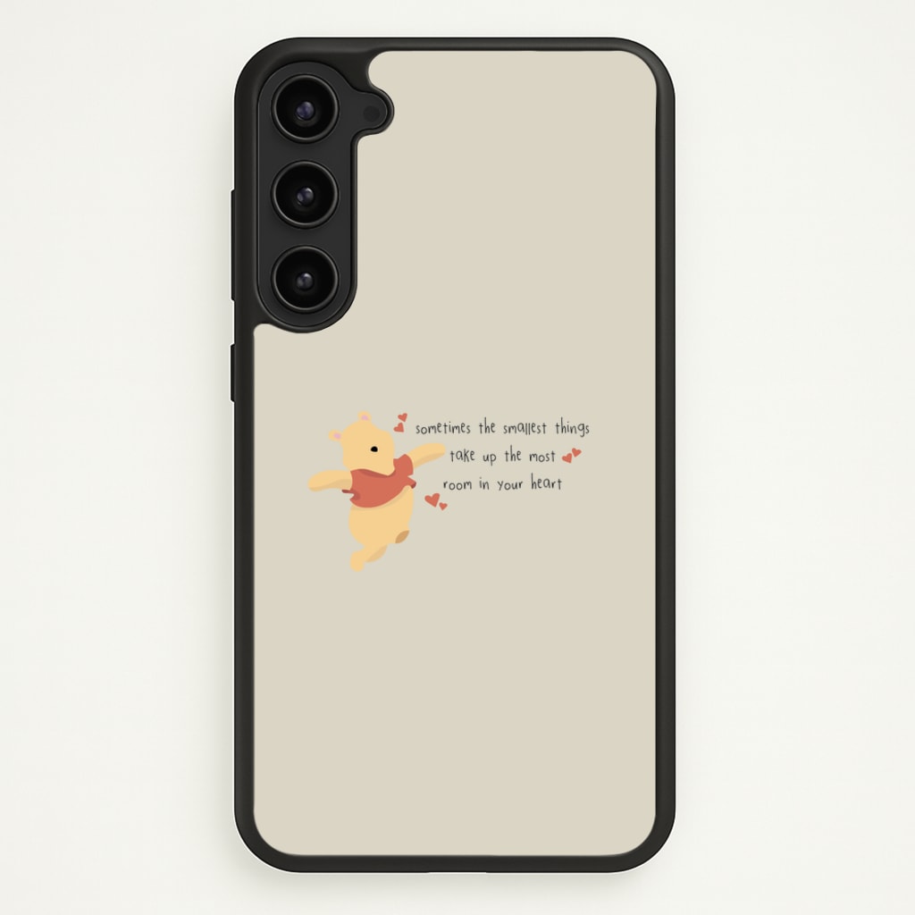 Take Up The Most Room - Winnie - Disney Phone Case for Galaxy S23