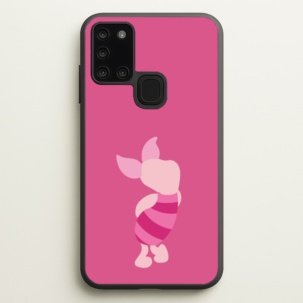 Pig Faceless - Winnie - Disney Phone Case for Galaxy A21s