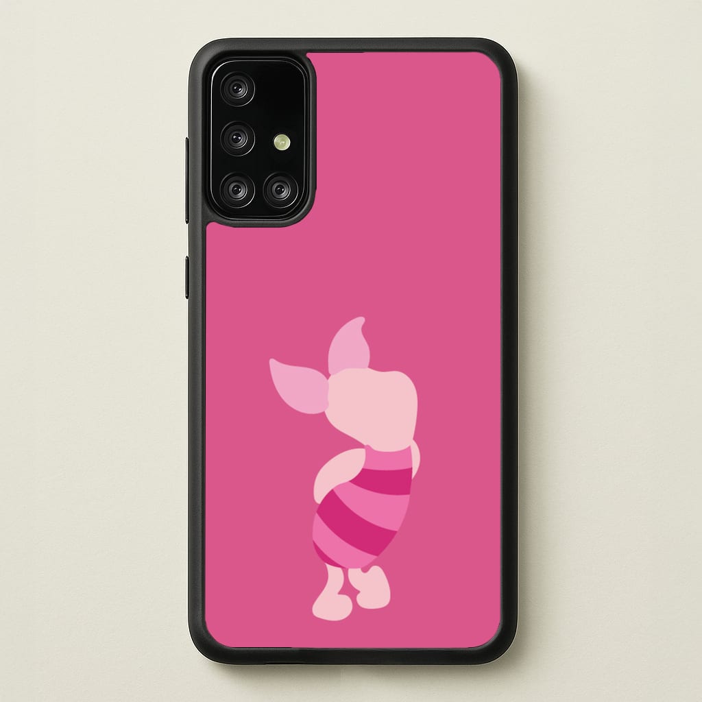 Pig Faceless - Winnie - Disney Phone Case for Galaxy A71