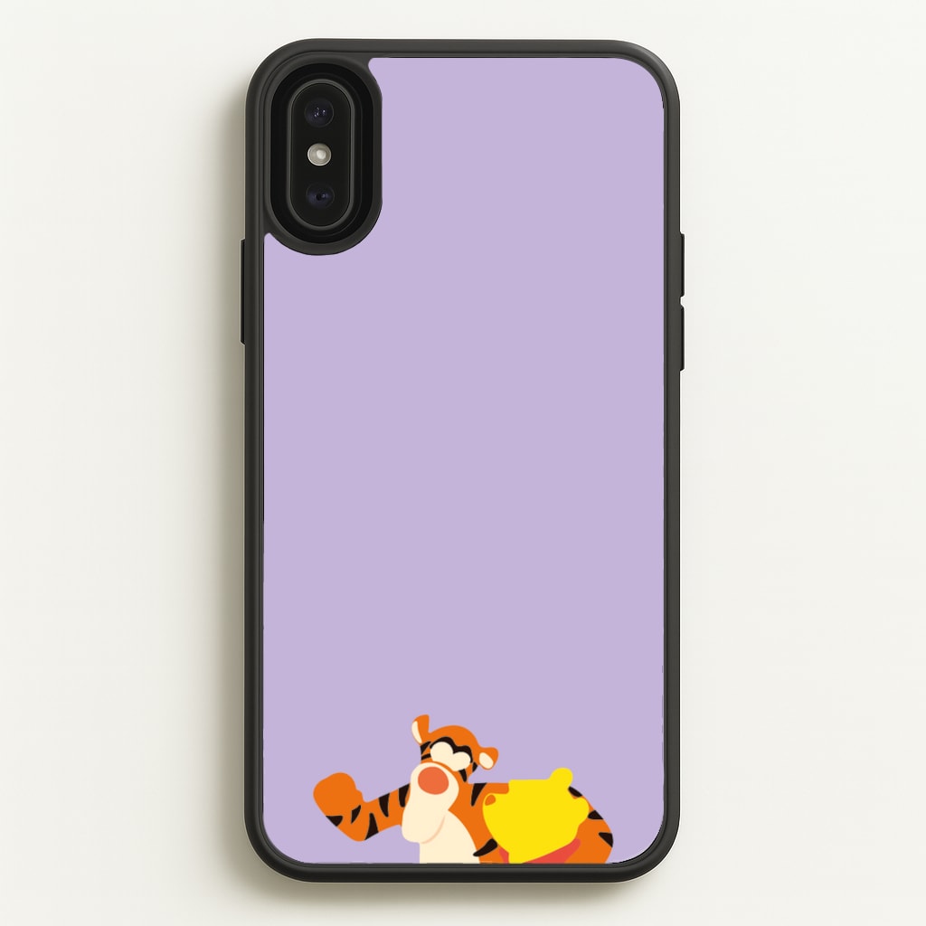 Tiger and Winnie - Winnie - Disney Phone Case for iPhone XS Max