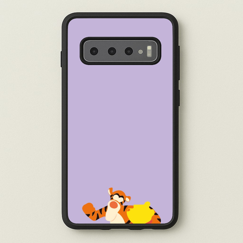 Tiger and Winnie - Winnie - Disney Phone Case for Galaxy S10